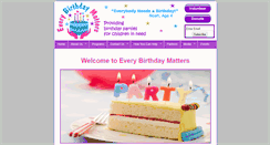 Desktop Screenshot of everybirthdaymatters.org